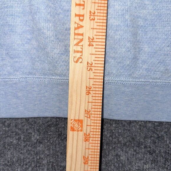 Tommy Bahama Sweater Mens 2XL Light Blue 1/4 Zip Reversible Mock Neck Casual - Picture 5 of 6